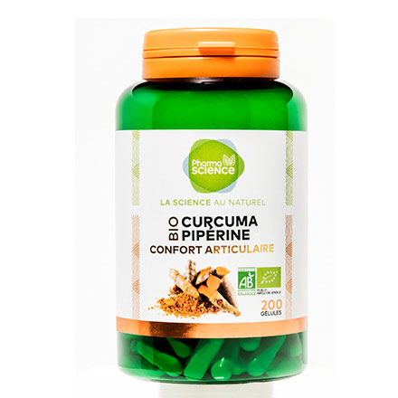 Articulation - Curcuma Pipérine Bio 200 gélules