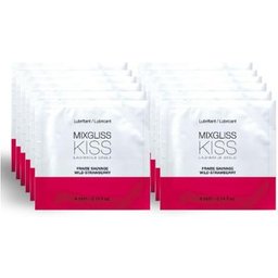 Lubrifiant à Base d'Eau Goût Fraise 12x4ml
