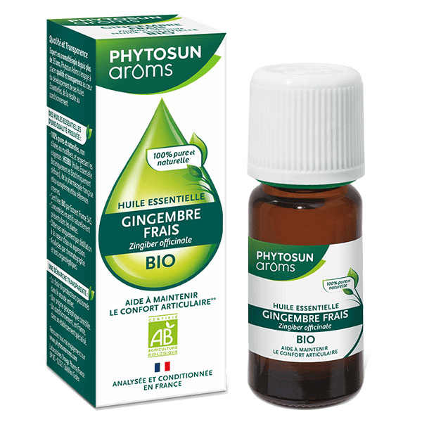 Huile Essentielle Gingembre Frais Bio 5ml
