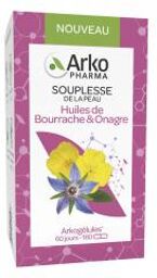 Arkogélules Huiles de Bourrache & d'Onagre 180 Gélules - Pot 180 gélules