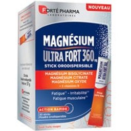 Forte Pharma Magnésium 360Mg Ultra Fort 30 Sticks