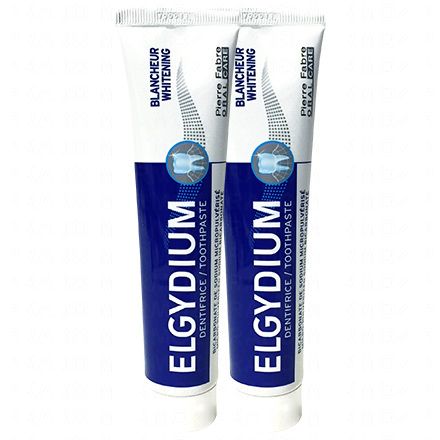 Dentifrice blancheur 2 tubes x 75ml