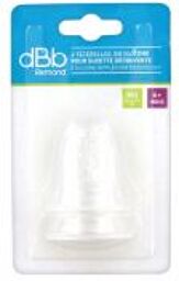 Sucette Pack de 2 Téterelles en Silicone Pour Découverte - Blister 2 téterelles