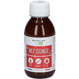 Granions® Kid Bio Nez Gorge - Sirop Aux Plantes Goût Fraise