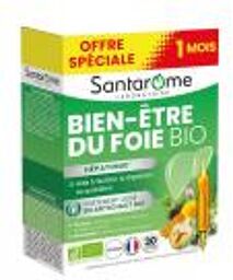 Bio Bien-Être du Foie Bio 30 Ampoules 10 ml - Boîte 30 ampoules de 10 ml