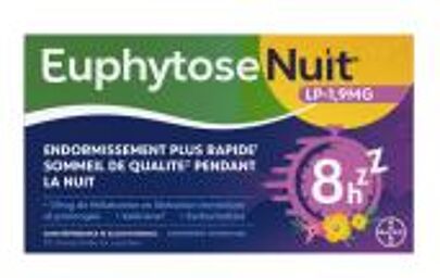 Euphytose Uit 1,9 mg Lp 15 Comprimés - Boîte 15 comprimés