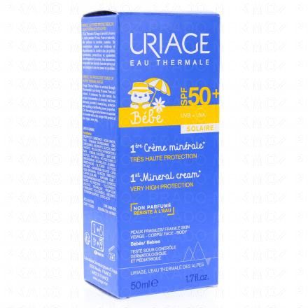 1ers soins bébé - Crème minérale SPF50+ 50ml