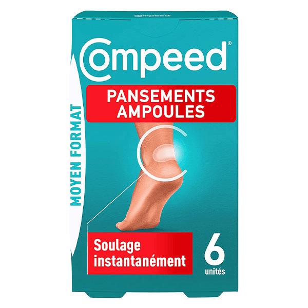 Compeed® - Pansements Ampoules Moyen Format x6