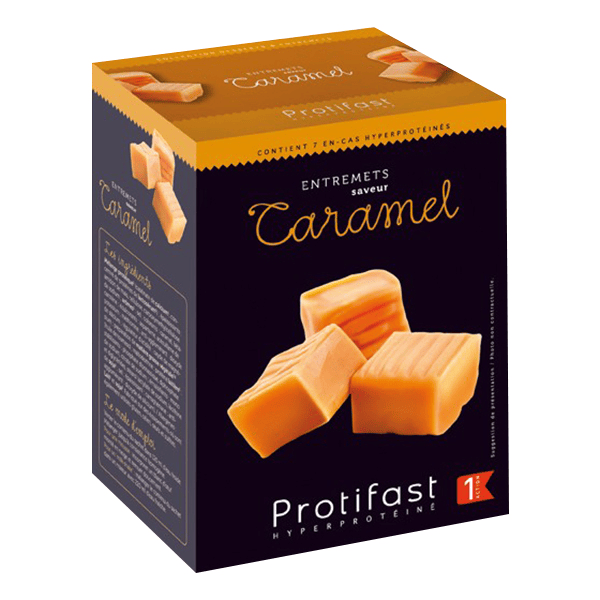 Entremet Hyperprotéiné Caramel 7 Sachets