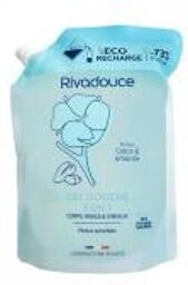 Gel Douche 3en1 Coton & Amande Corps Visage Cheveux Éco-Recharge 750 ml - Doypack