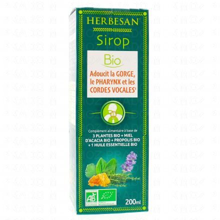 Sirop gorge Bio 200ml