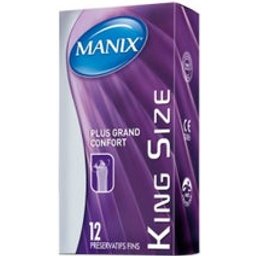 Préservatifs King Size Max 12uts