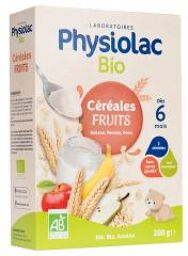 Bio Céréales Fruits 200 g - Boîte 200 g