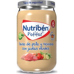 Nutriben Recettes traditionnelles Ragoût de poulet et de bœuf 235g