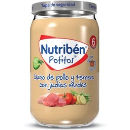 Nutriben Recettes traditionnelles Ragoût de poulet et de bœuf 235g