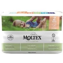 Moltex Pure & Nature Couche Mini Taille 2 3-6Kg 38uts