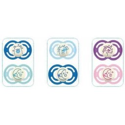Sucette Perfect Nuit 18+ Mois Silicone Boîte Stérilisation Coloris Aléatoire Lot 2