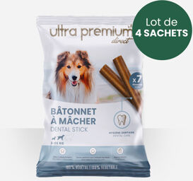 28 bâtonnets à mâcher pour chien de 2 à 25kg