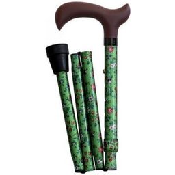 Canne de Marche Pliante Flore N7190 1ut