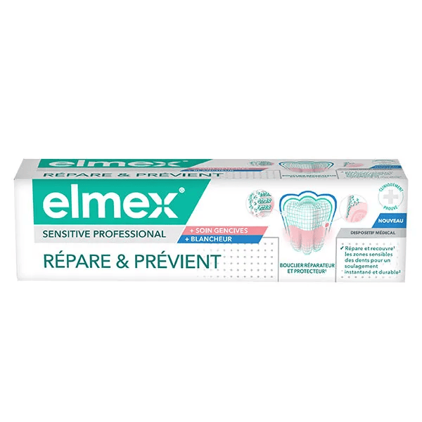 Sensitive Professional Soin Gencives Blancheur Dentifrice 75ml