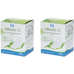 Serviettes hygièniques en coton bio flux normal