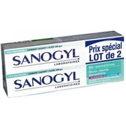 Dentifrice BiSensitive 2 x 75 ml