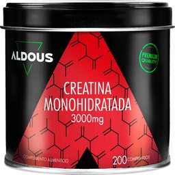 Aldous Creatina Monohidratada 3000mg 200 comprimidos