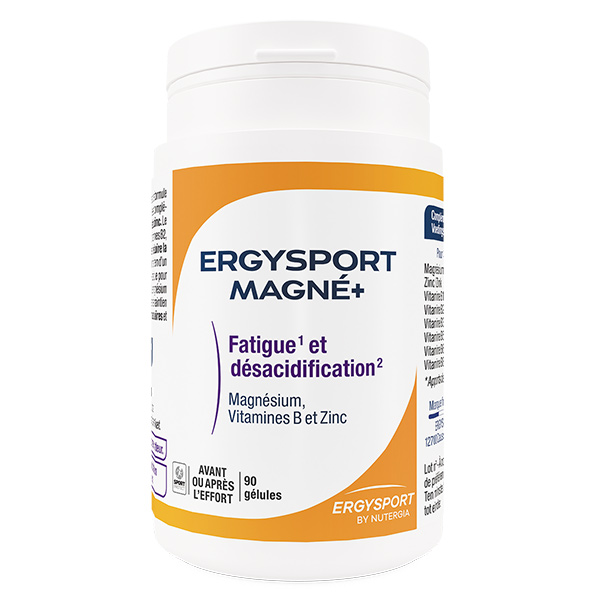 Ergysport Magné+ Fatigue Et Désacidification 90 gélules