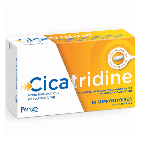 Suppositoires Cicatrisants à l'Acide Hyaluronique 10 unités