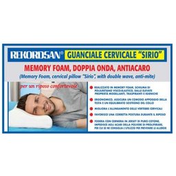 Sirio Coussin Cervical à Mémoire 1ut