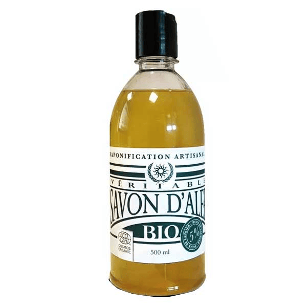 Savon D'Alep Liquide Bio 5% Huile de Laurier 500ml