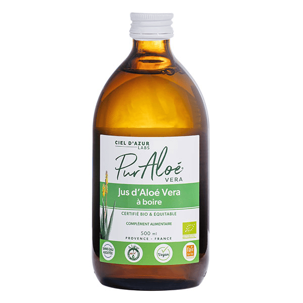 Jus d'Aloé Vera à Boire 500ml