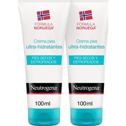 Crème Pieds Très Secs et Abîmés 2 x 100 ml
