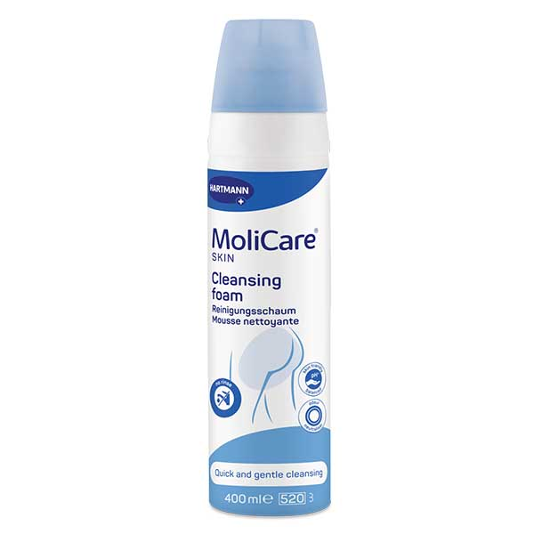 MoliCare Skin Mousse Nettoyante sans Rinçage 400ml