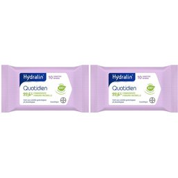 Hydralin® Quotidien lingettes intimes