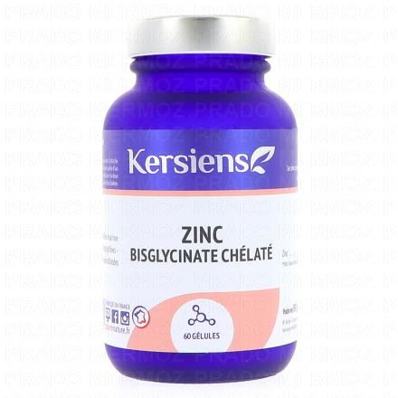 Zinc bisglycinate chélaté pot 60 gélules