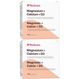 Redcare Magnésium + Calcium + D3