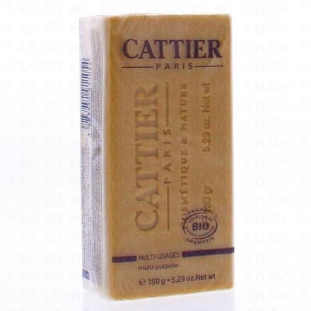 Savon pain doux végétal argile jaune miel lavande bio 150g