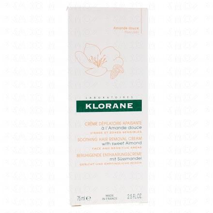 Lait d'Amande - Crème dépilatoire tube de 75 ml