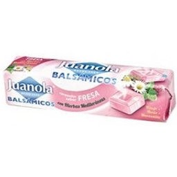 Juanola™ caramelos balsámicos balsámicos sabor fresa 30g