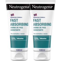 Crème Pieds Absorption Immédiate 2x100ml