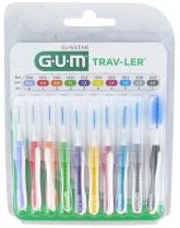 Brossette Interdenatire Trav-Ler® Multipack X10 - Blister 10 brossettes