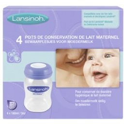 Botellas Almacenamiento 160ml 4u *