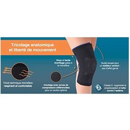 Medical Genouil Patella Stab Noir 6