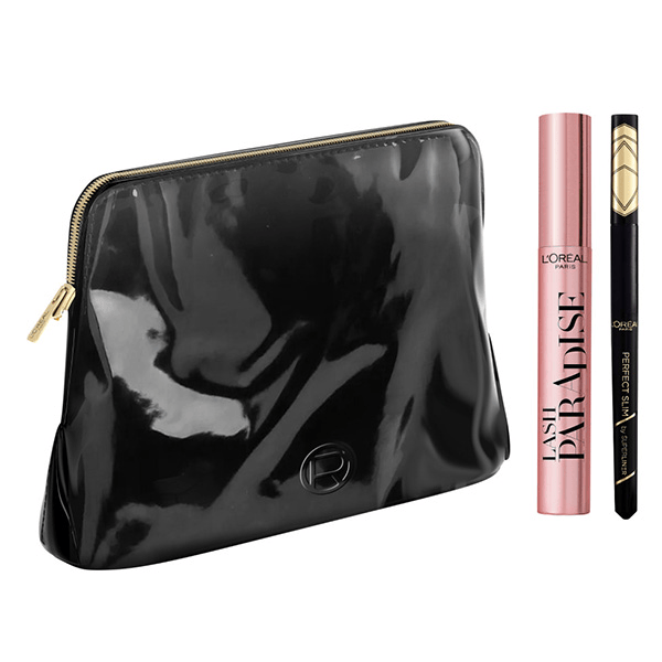 Trousse Mascara Lash Paradise Noir et Eyeliner Perfect Slim