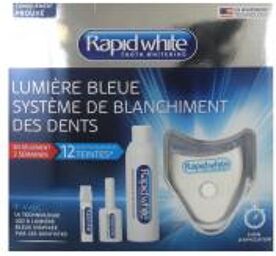 Lumière Bleue Système de Blanchiment des Dents - Coffret 3 produits + 1 lampe