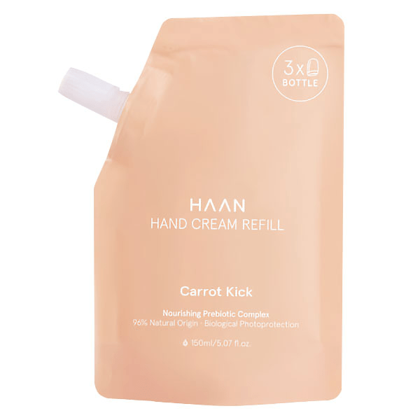 Recharge Crème Hydratante Mains Carrot Kick Graine de Carotte Bois Crémeux 150ml