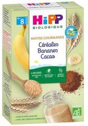 Céréales Bananes Cacao dès 8 Mois Bio 250 g - Boîte 250 g