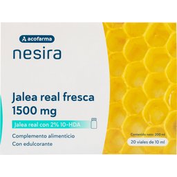 Acofarvital gelée royale fraîche 1500mg 20 flacons à boire