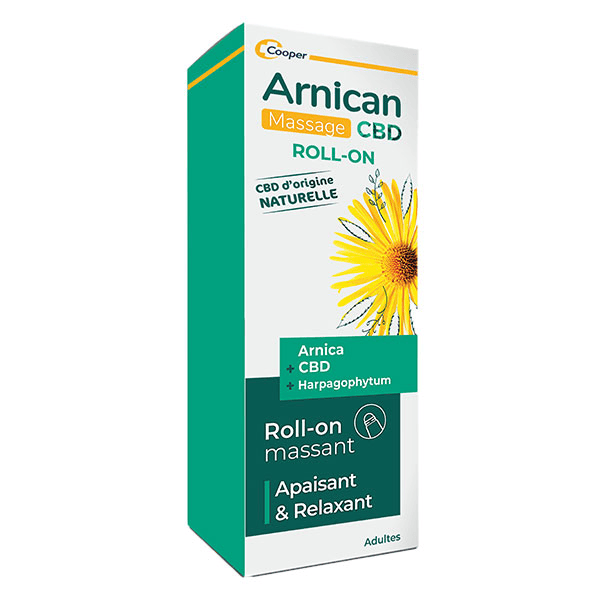 Roll-on CBD & arnica - apaisant & relaxant 50ml